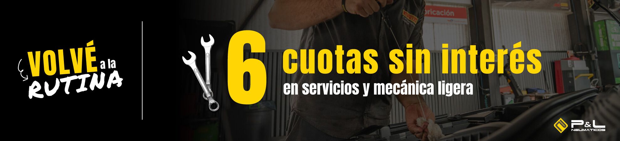 6 sin interés en servicios y mecanica ligera!